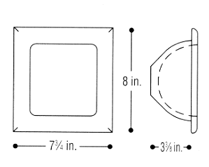 recessed toilet paper holder diagram