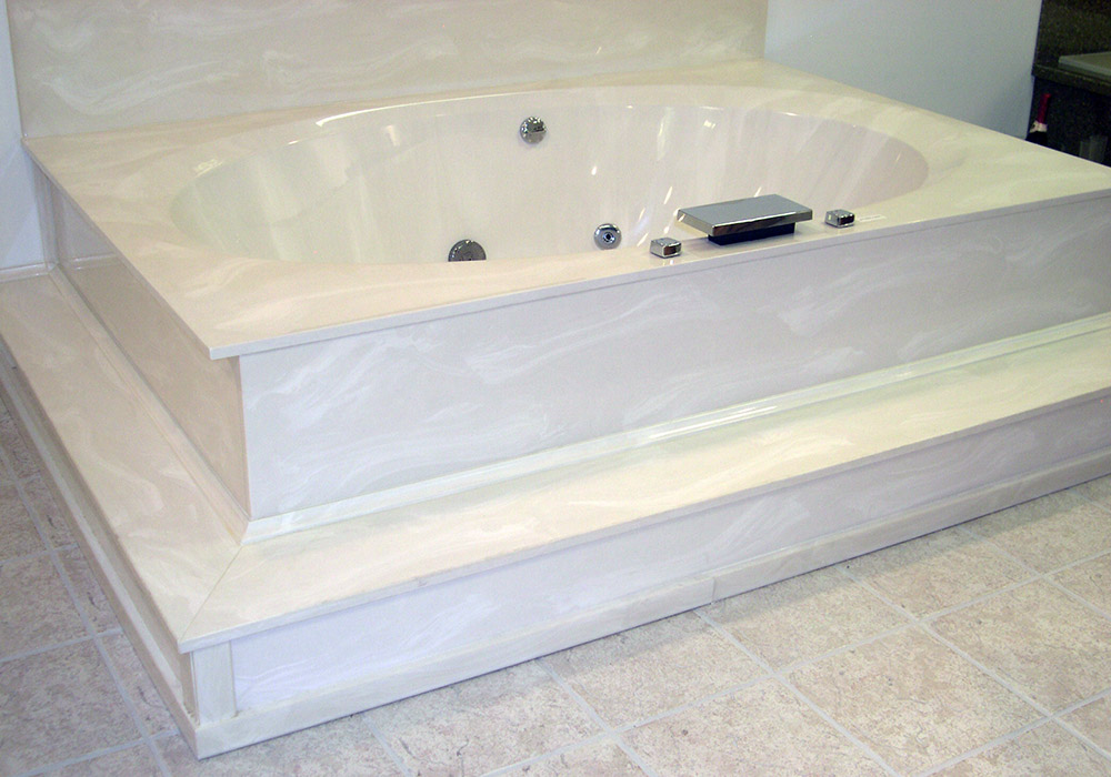 Custom Tub Decks Bathtub Cultured Marble