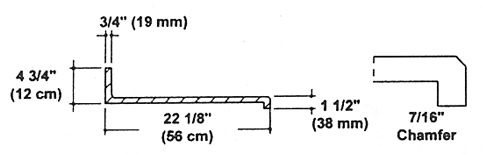 chamfer edge diagram