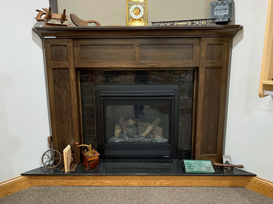 fireplace surround