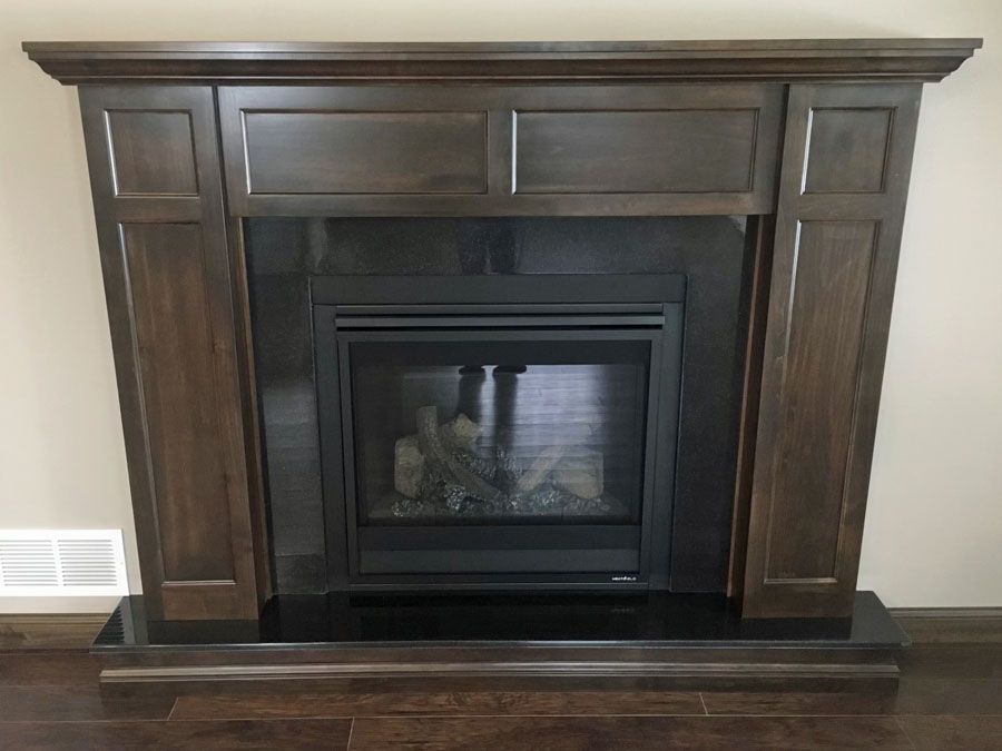 fireplace surround